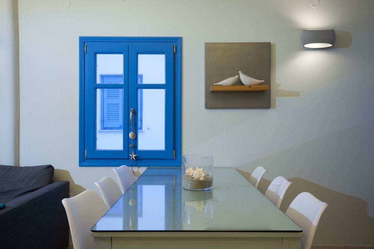 Just Blue With Amazing Sea Views In Piso Livadi Villa Exterior foto