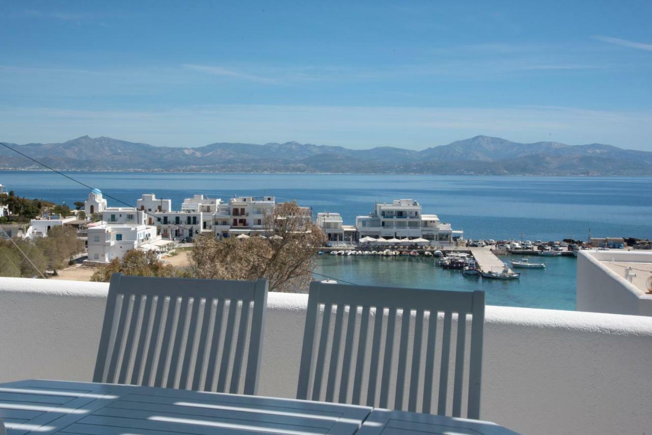Just Blue With Amazing Sea Views In Piso Livadi Villa Exterior foto