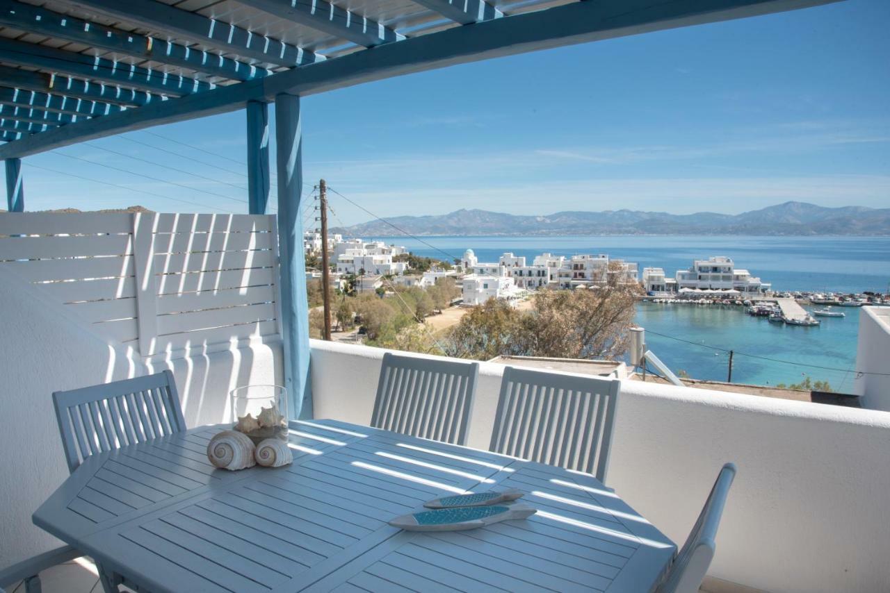 Just Blue With Amazing Sea Views In Piso Livadi Villa Exterior foto